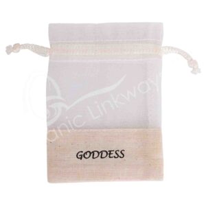 White Organza Goddess Bag