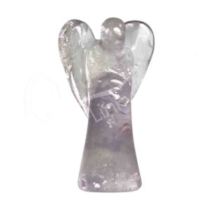 Amethyst Angel Carving