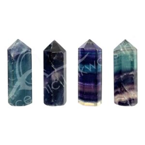 Polished Fluorite AA Obelisk 6 Sides