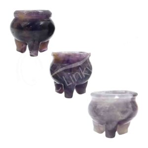 Chevron Amethyst Magic Cauldron Carving