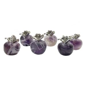 Amethyst Apple Pendant