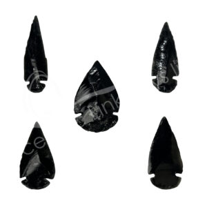 Black Obsidian Arrowhead