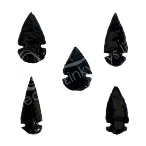 Black Obsidian Arrowhead (Pack of 100)