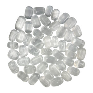 Hand Polished Selenite Tumbled Stones