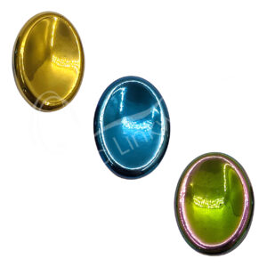 Hematite Mixed Colors Non-Magnetic Oval Worry Stones