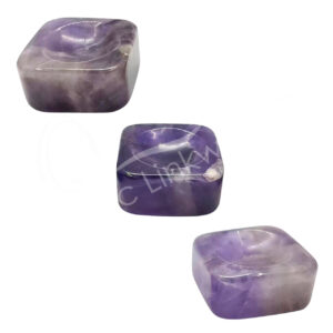 Amethyst Sphere Stand Square
