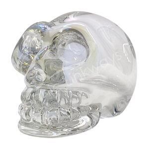 Clear AB Glass Skull