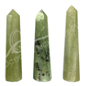 Aquamarine Quartz Obelisk