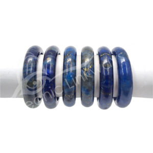 Plain Lapis Lazuli Dome Ring Size 9