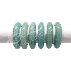 Plain Amazonite Dome Ring Size 9