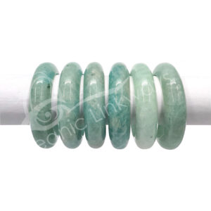 Plain Amazonite Dome Ring Size 10