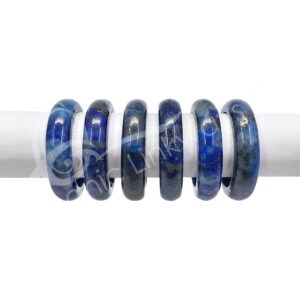 Plain Lapis Lazuli Dome Ring Size 8