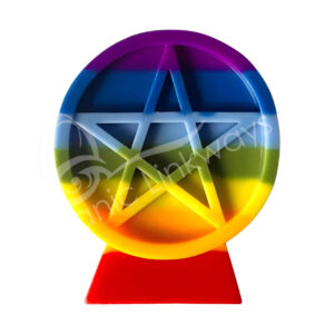 Chakra Pentacle Candle