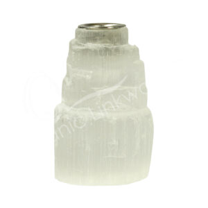 Mini Selenite Iceberg Candle Holder