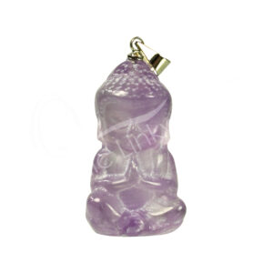 Amethyst Buddha Pendant