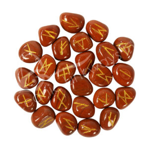 Red Jasper Rune Set