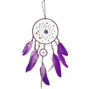 Rose Quartz & Amethyst Dreamcatcher