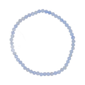 Blue Lace Agate Elastic Bracelet