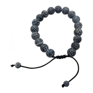 Windy Erosion Agate Adjustable Bracelet