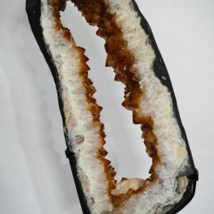 Citrine EX Specimen on Metal Stand