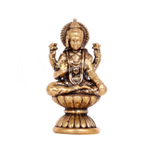 Lakshmi Mini Brass Figurine