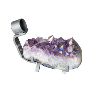 Amethyst Plated AB Wine Bottle Holder