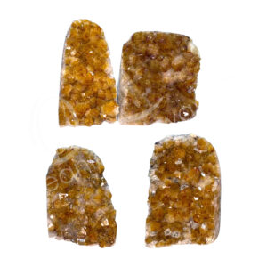 Citrine A Druse Cut Base