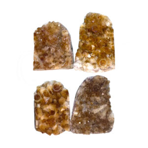 Citrine B Druse Cut Base