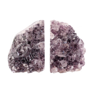 Druzy Amethyst A Bookend