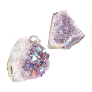 Amethyst Plated Angel Aura AB Druse