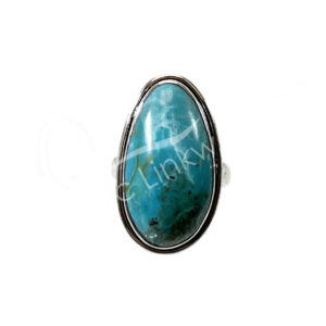 Sterling Silver Ring Real Turquoise