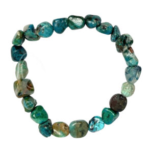 Azurite/Malachite Tumbled Stones Bracelet