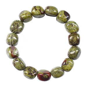 Dragonblood Jasper Tumbled Stones Bracelet