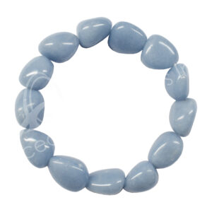 Angelite Tumbled Stone Bracelet