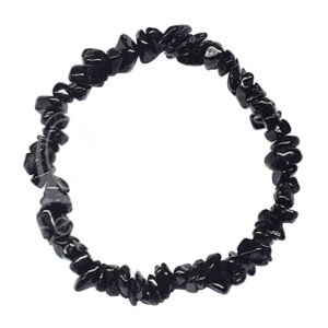Black Tourmaline Chips Bracelet