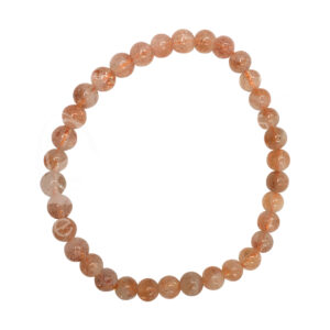 Sunstone Beads Bracelet (5-6mm) 7.15-7.25"