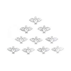 Metal Flying Bird Beads