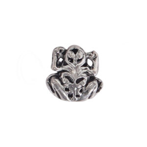 Metal Frog Beads