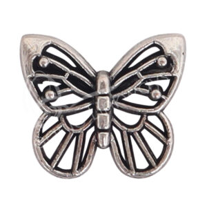 Metal Butterfly Beads