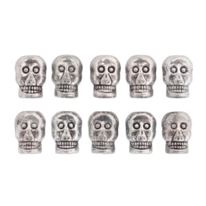 Metal Skull Beads