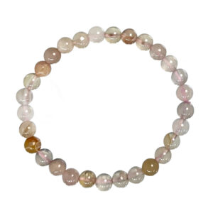 Cherry Blossom Agate Beads Bracelet
