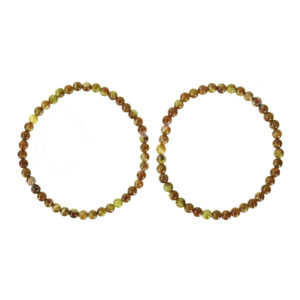 Green Garnet Bracelet 3-4 mm