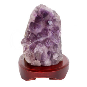 Druzy Amethyst B Stone Lamp