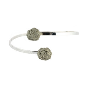 Polished Pyrite Adjustable Bracelet