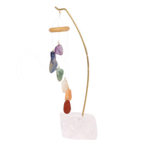 Chakra Tumbled Stones Table Chime