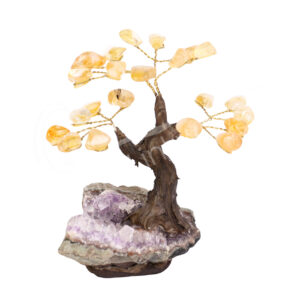 Citrine Tumbled Stones Gem Tree