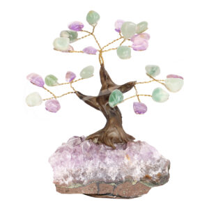 Amethyst & Green Aventurine Gem Tree