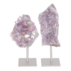 Amethyst Plated Angel Aura AB Druse