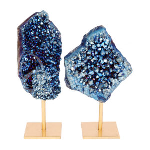 Amethyst Plated Dark Blue Druse