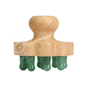 Green Aventurine Head Massager
